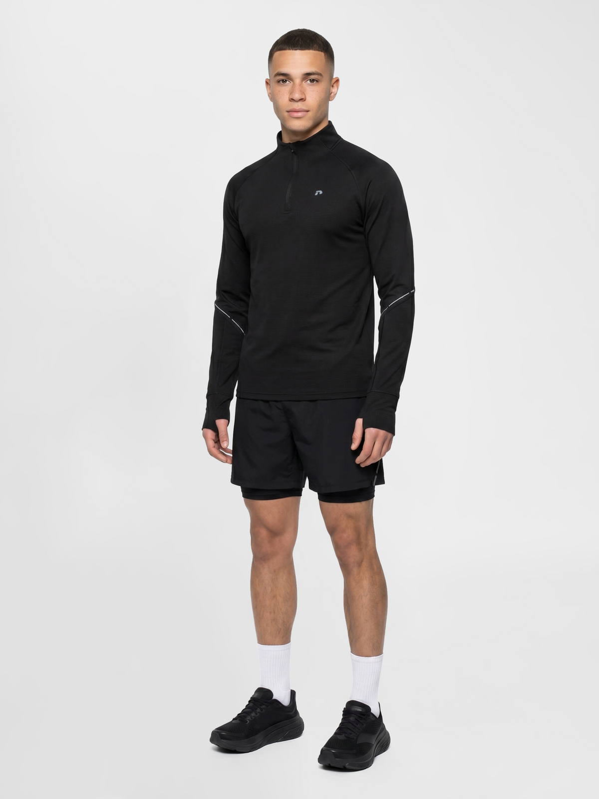 Newline Power Half Zip Midlayer Black