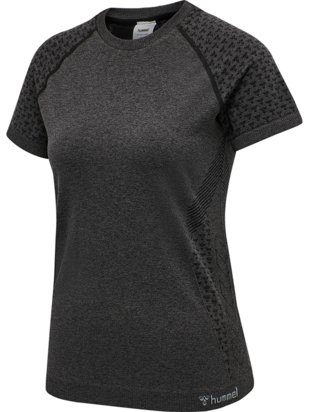 hummel Ci Seamless T-shirt Black Melange