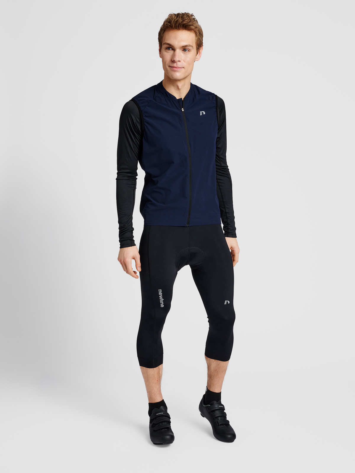 Newline Mens Core Bike Gilet Black Iris