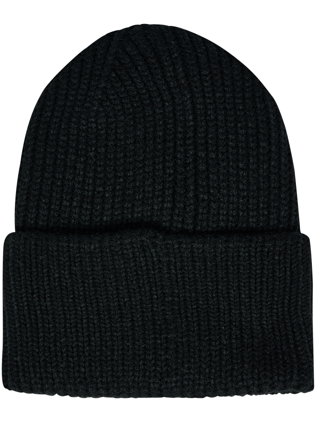 hummel Jr Heavy Rib Knit Beanie Black
