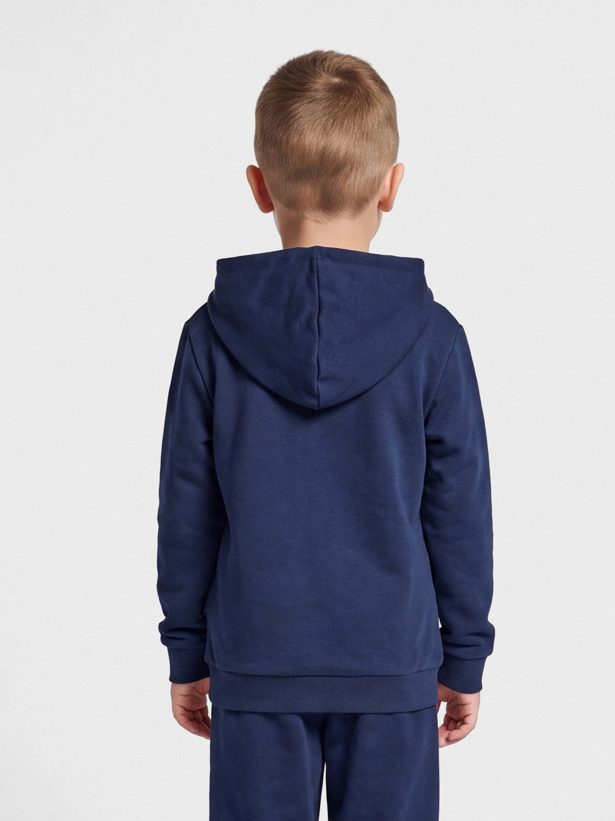 hummel Jr Base Hoodie Dress Blues
