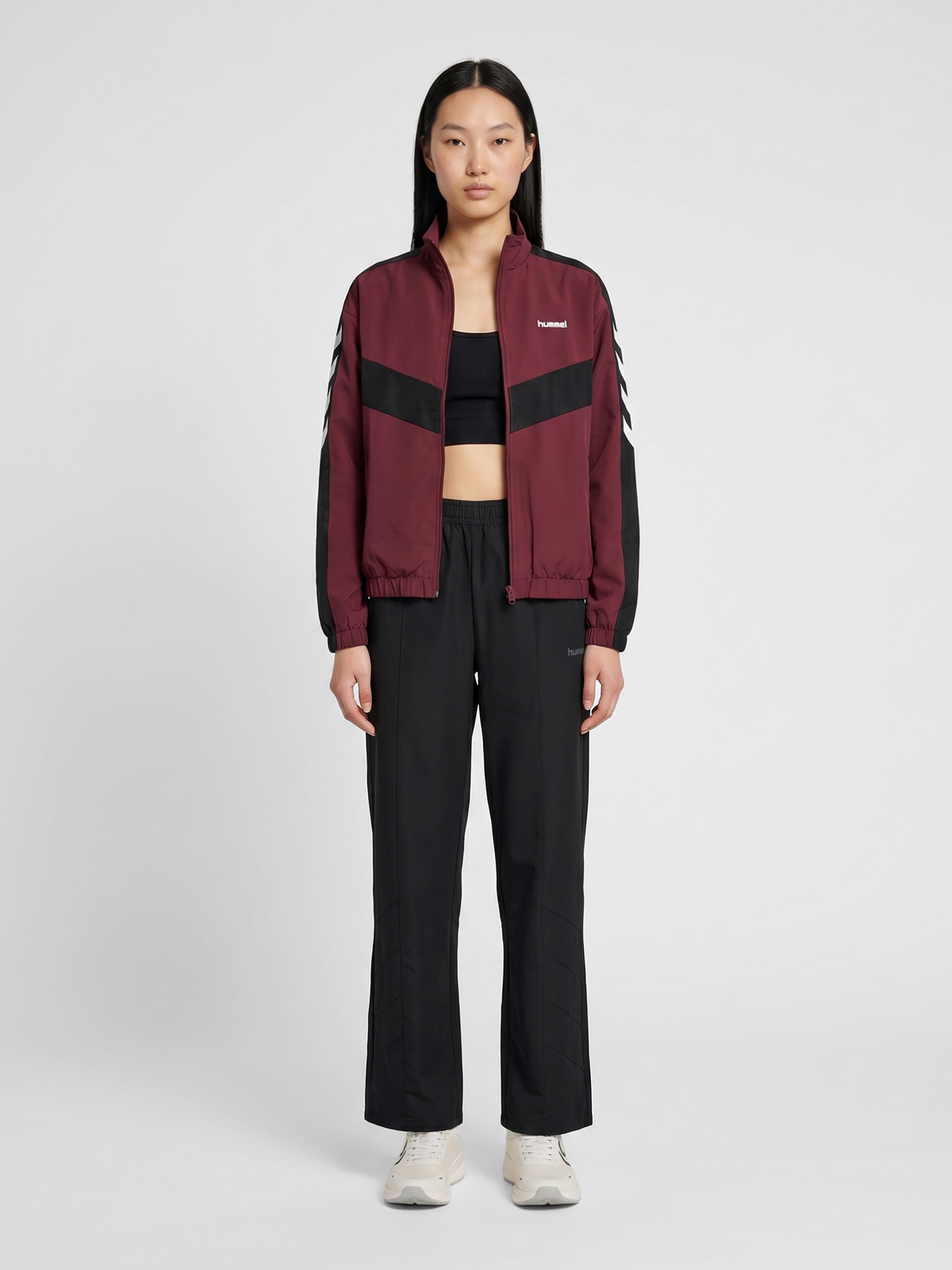 hummel Archive W Track Jacket Chocolate Truffle