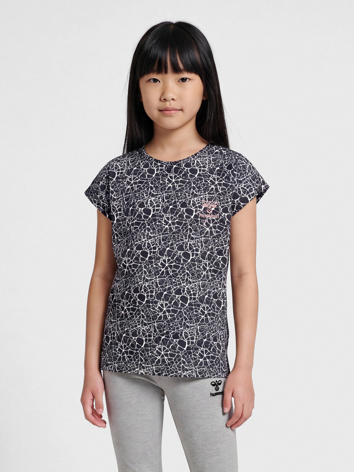 hummel Nanna T-shirt S/S Black/White