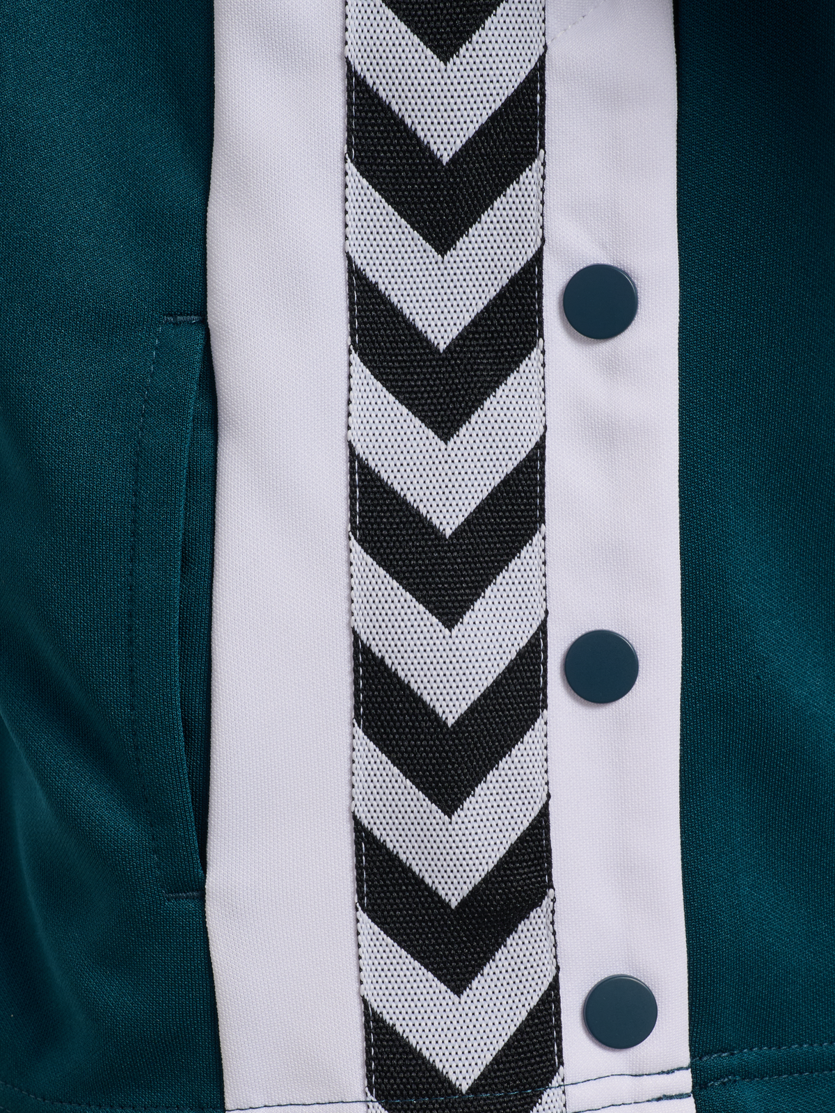 hummel Jr Chevron Zip Jacket Reflecting Pond