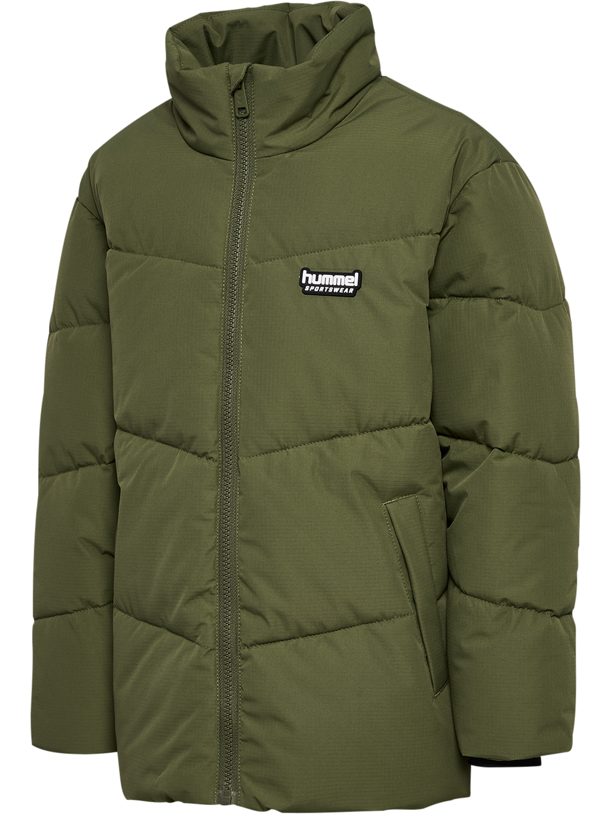hummel Jr Puffer Jacket Winter Moss