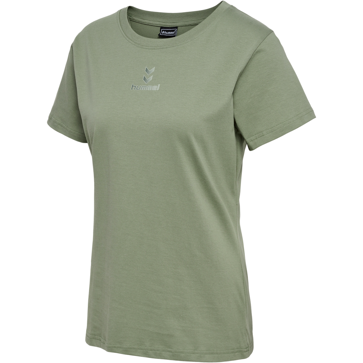 hummel Active Chevrons Co Tee S/S Woman Sea Spray
