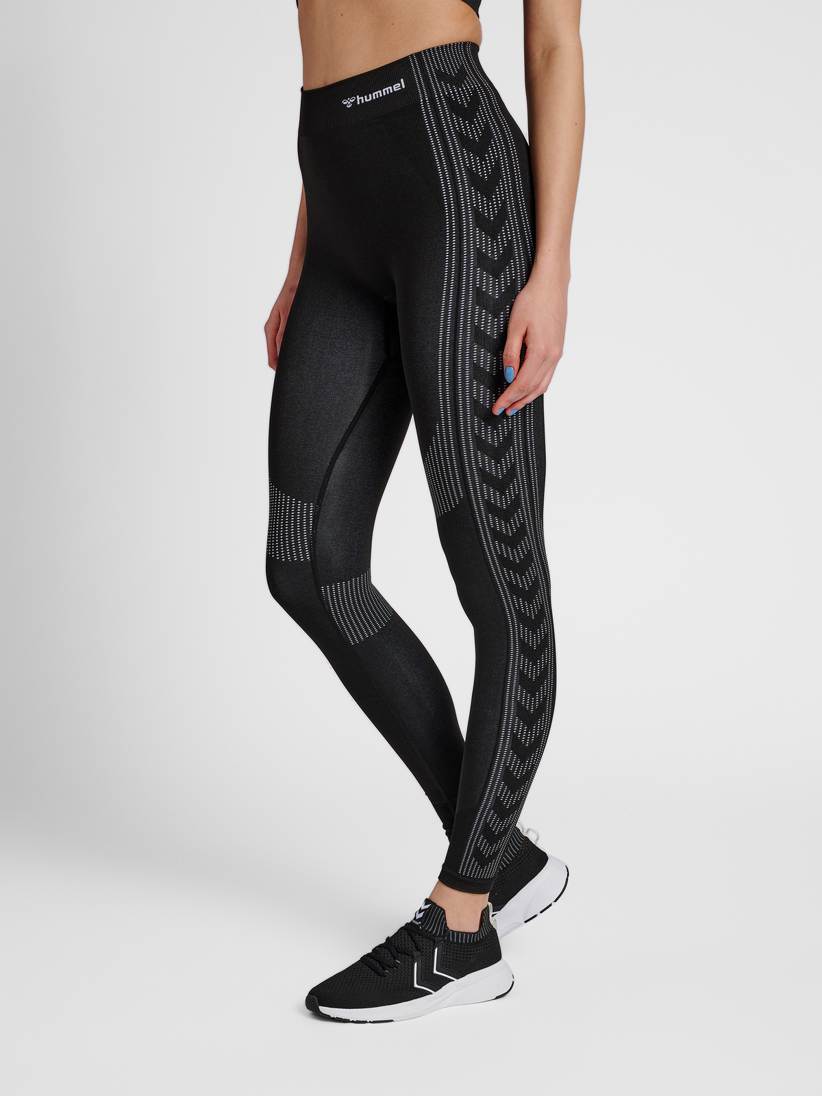 hummel Mt Shaping Seamless MW Tights Black
