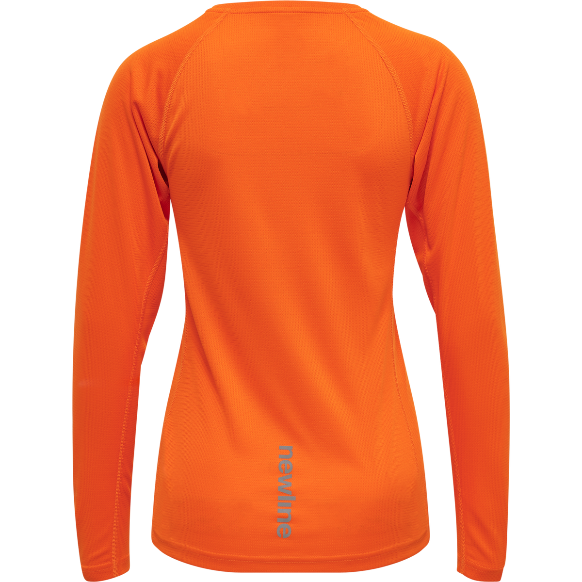 Newline Women Core Running T-shirt L/S Orange Tiger