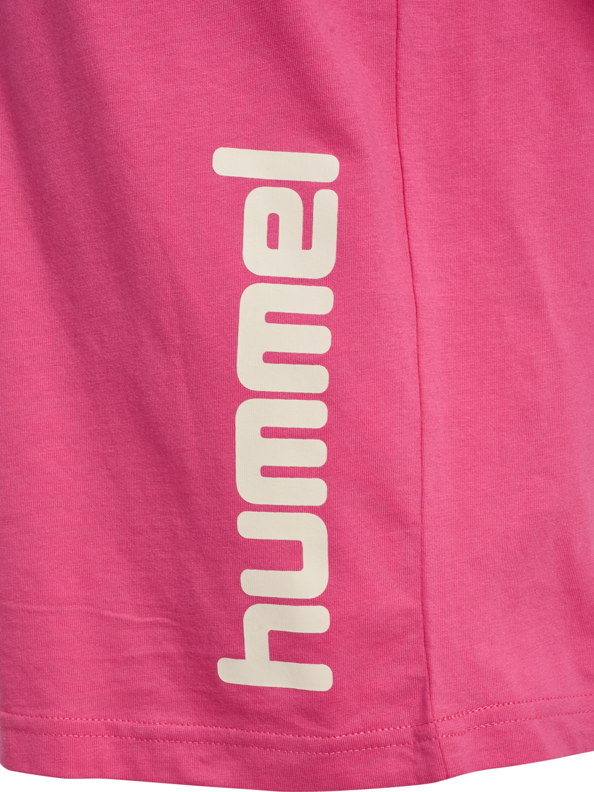 hummel Jr Reg Graphic T-shirt S/S Pink Flambè