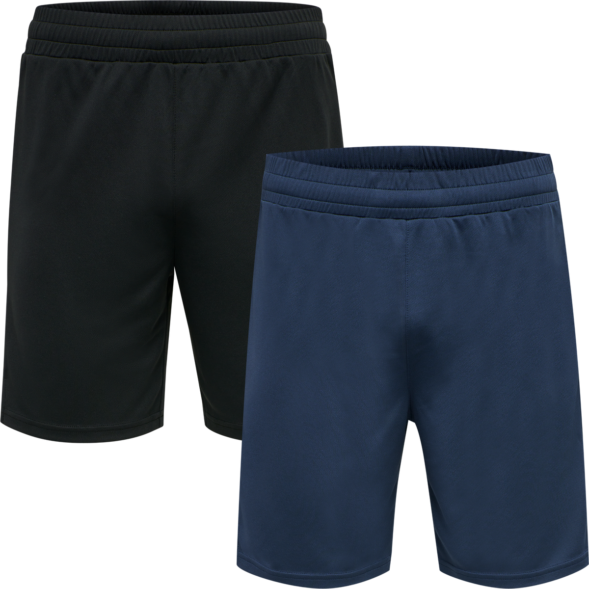 hummel Te Topaz 2-PACK Shorts Black/Insigina Blue