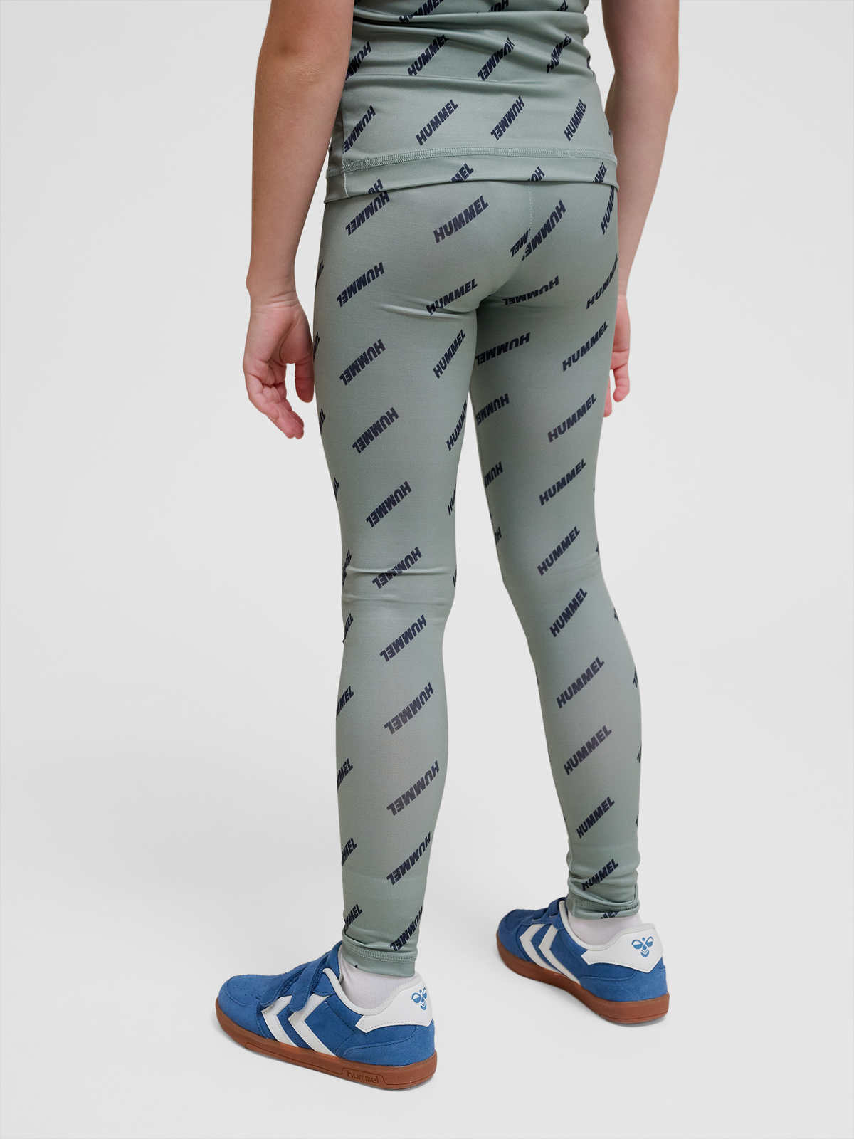 hummel Silje Tights Iceberg Green