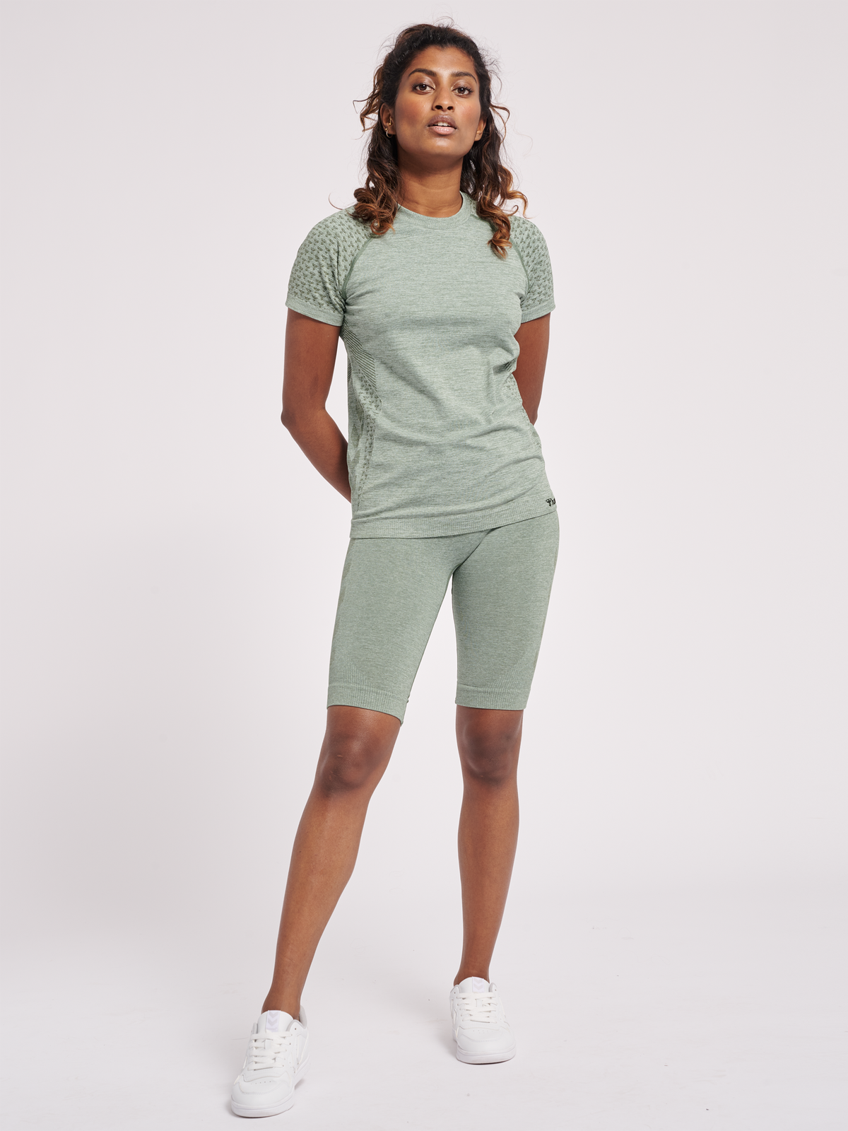 hummel Ci Seamless T-shirt Lily Pad Melange