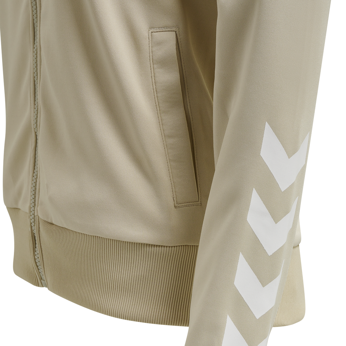 hummel Legacy Poly Woman Zip Jacket Pumice Stone