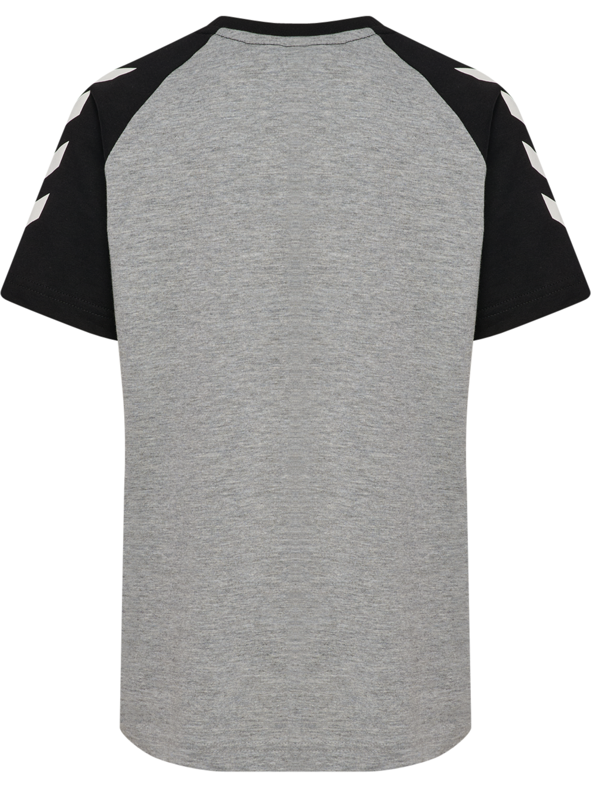 hummel Jr Logo T-shirt S/S Grey Melange