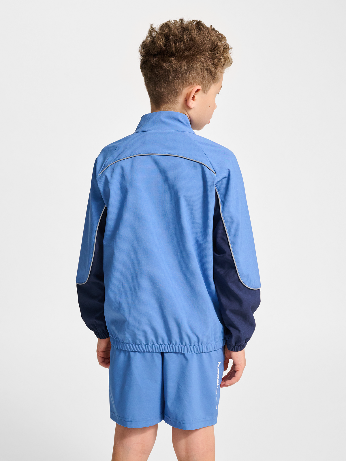 hummel Jr Woven Zip Jacket Riverside