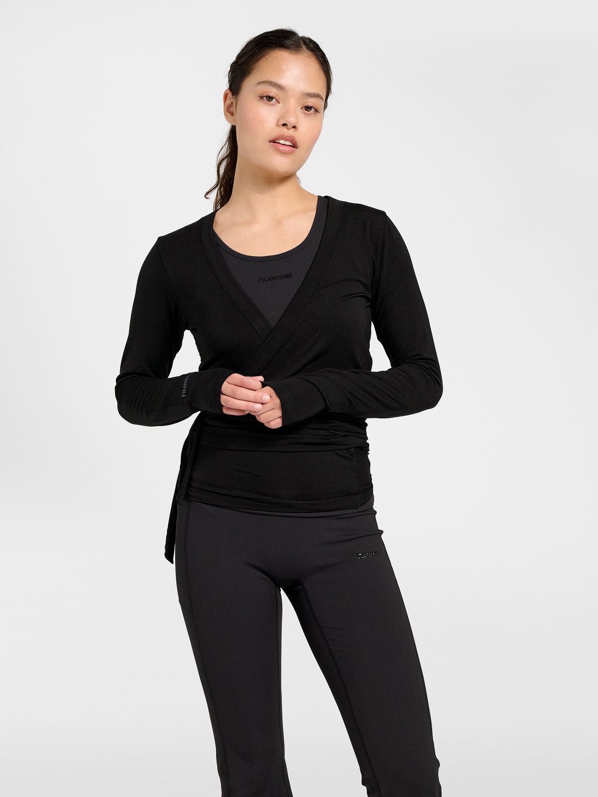 hummel Prima Wrap Blouse Black