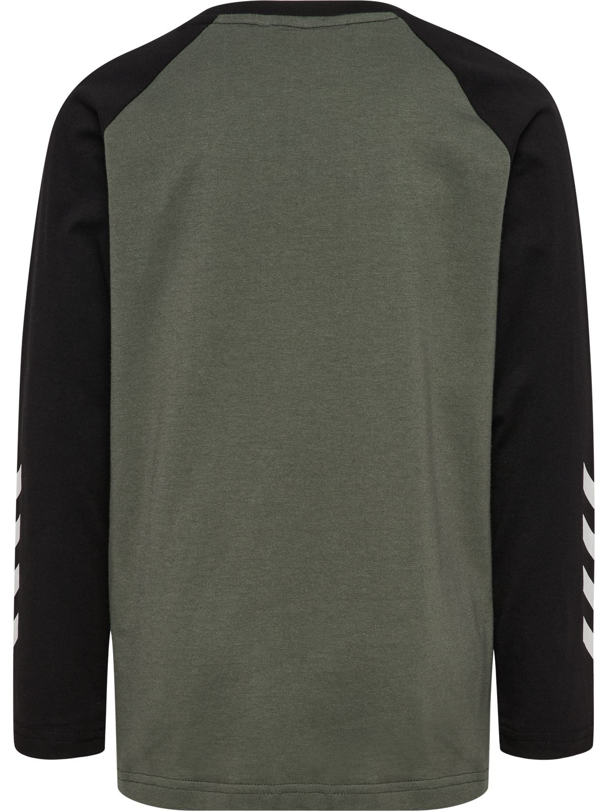 hummel Jr Logo T-shirt L/S Castor Gray