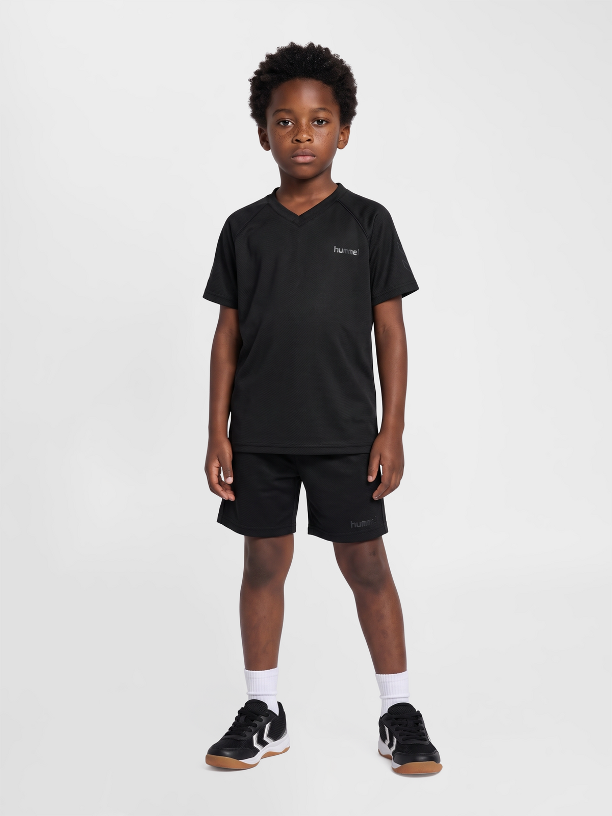 hummel Jr Reg Active Shorts Black