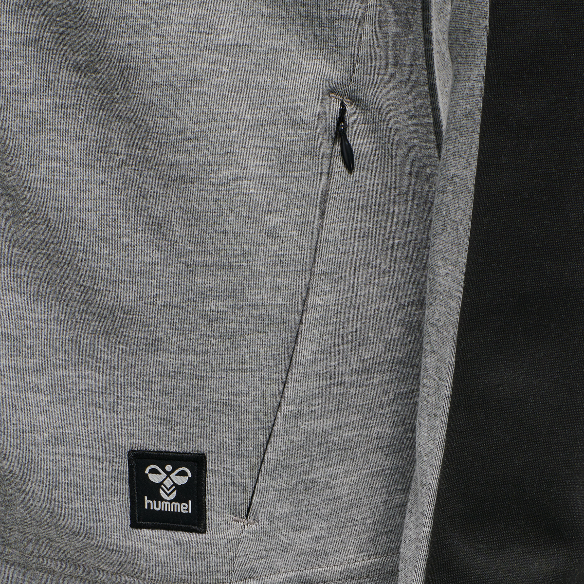hummel Essi Zip Hoodie Grey Melange