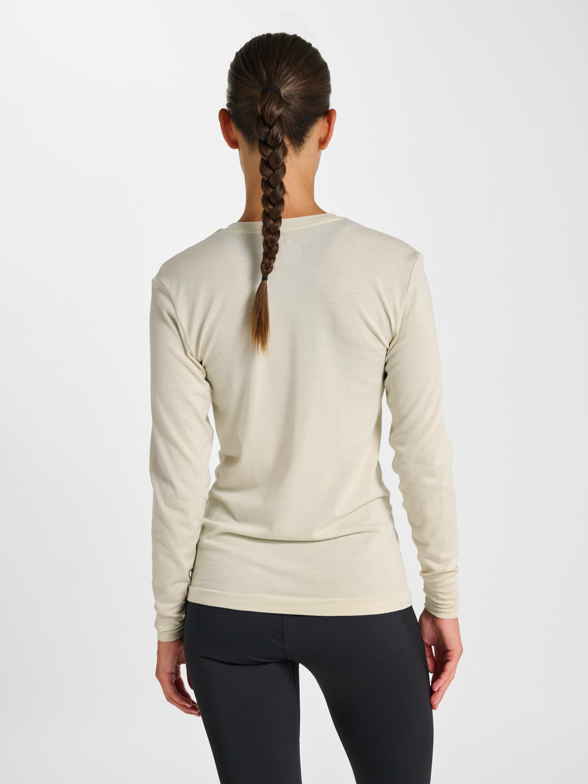 Newline Therma Wool Blend T-shirt L/S W Silver Birch