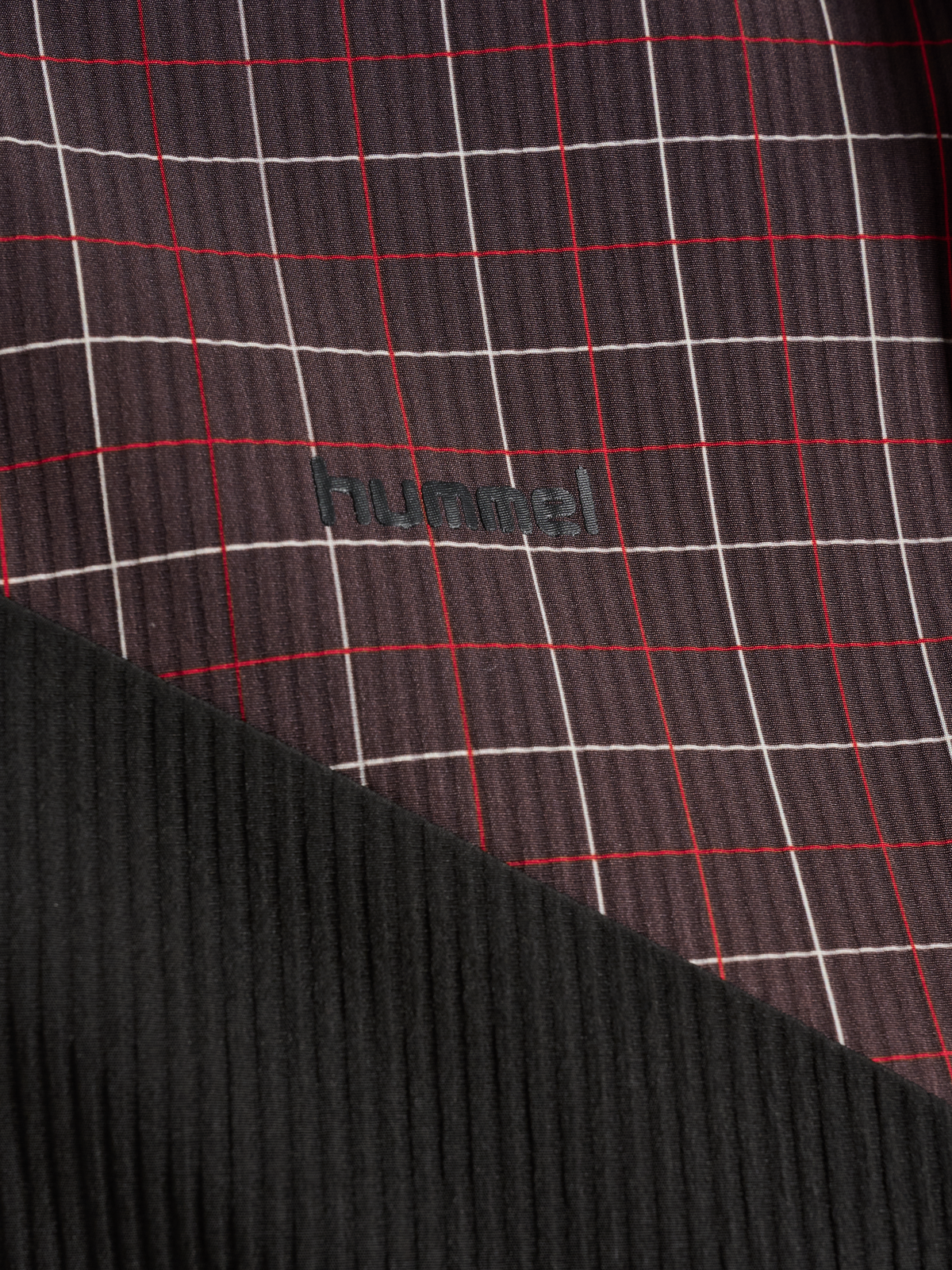 hummel I-D Funnel Neck Check Jacket Checkers