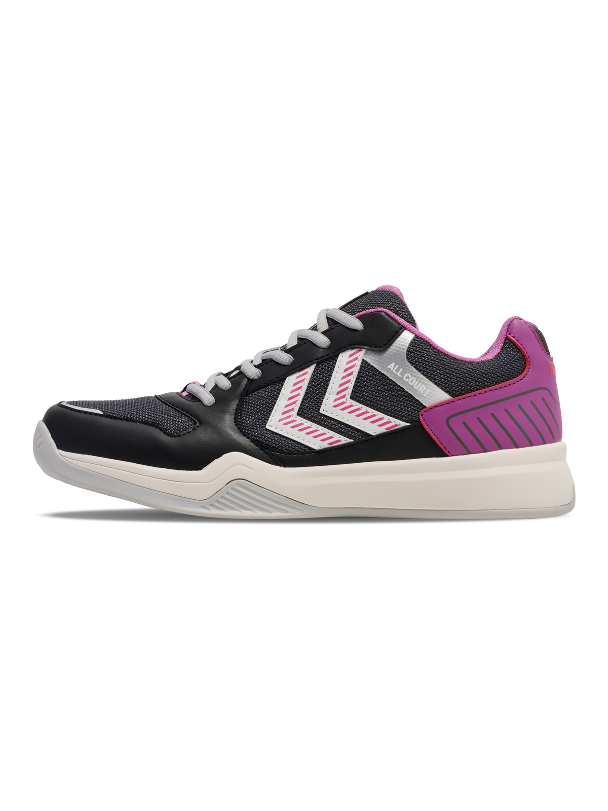hummel All Court Anthracite/Cattleya Orchid