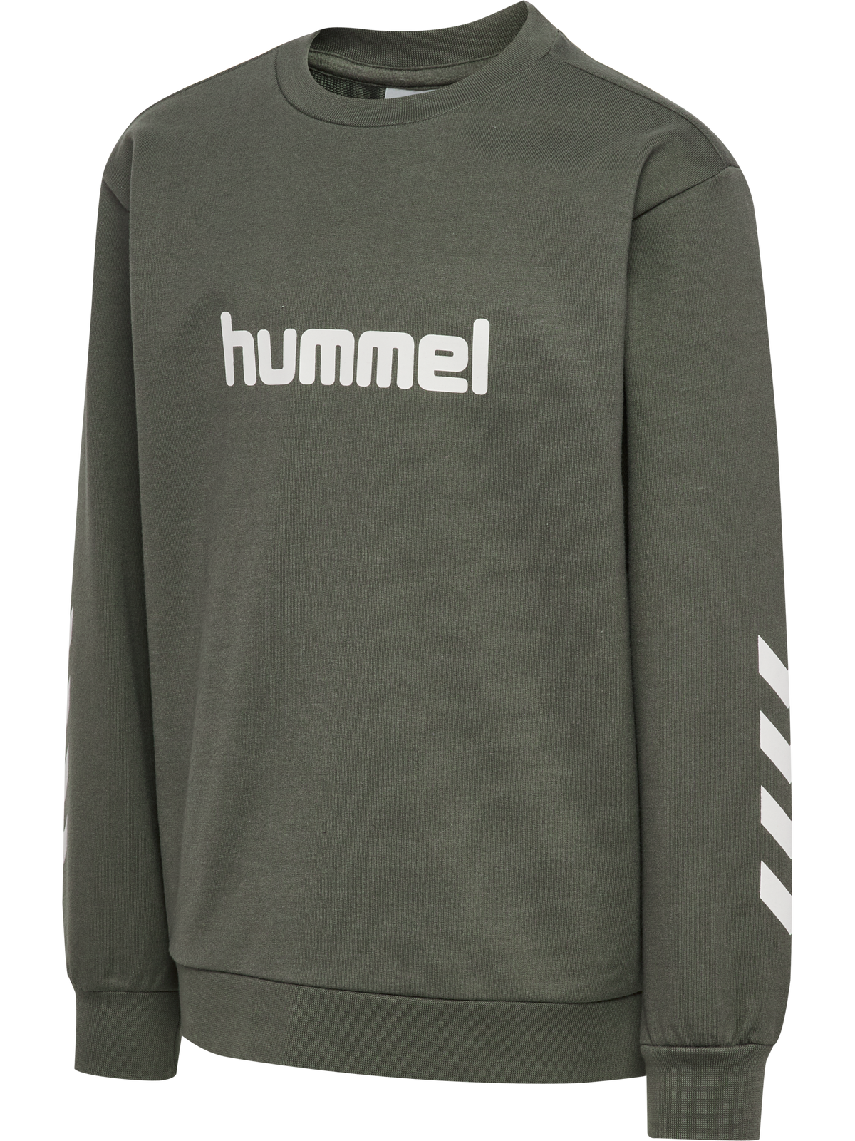 hummel Jr Reg Logo Sweatshirt Castor Gray