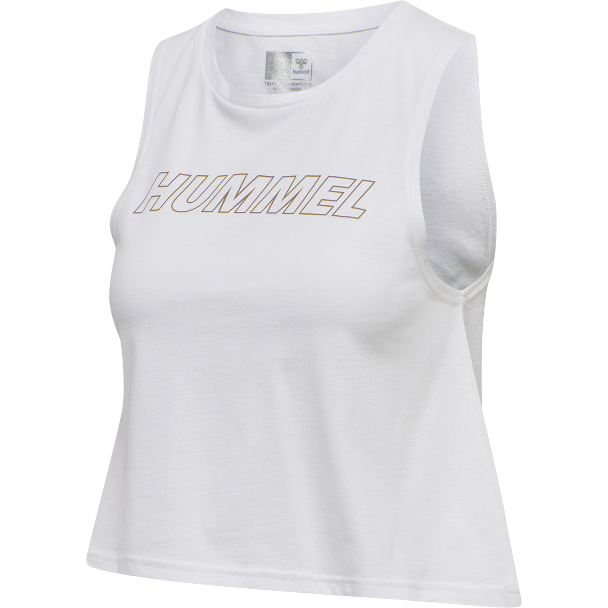 hummel Te Cali 2-PACK Crop Cot Tanktop Black/White Driftwood