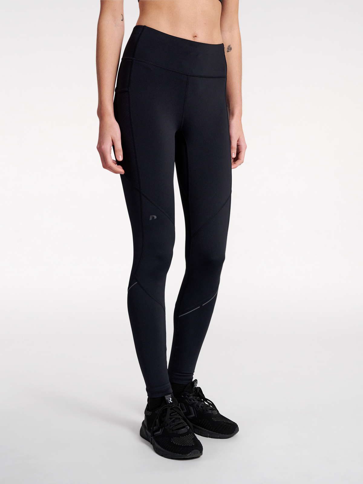 Newline Race High Waist Pocket W Tights Black
