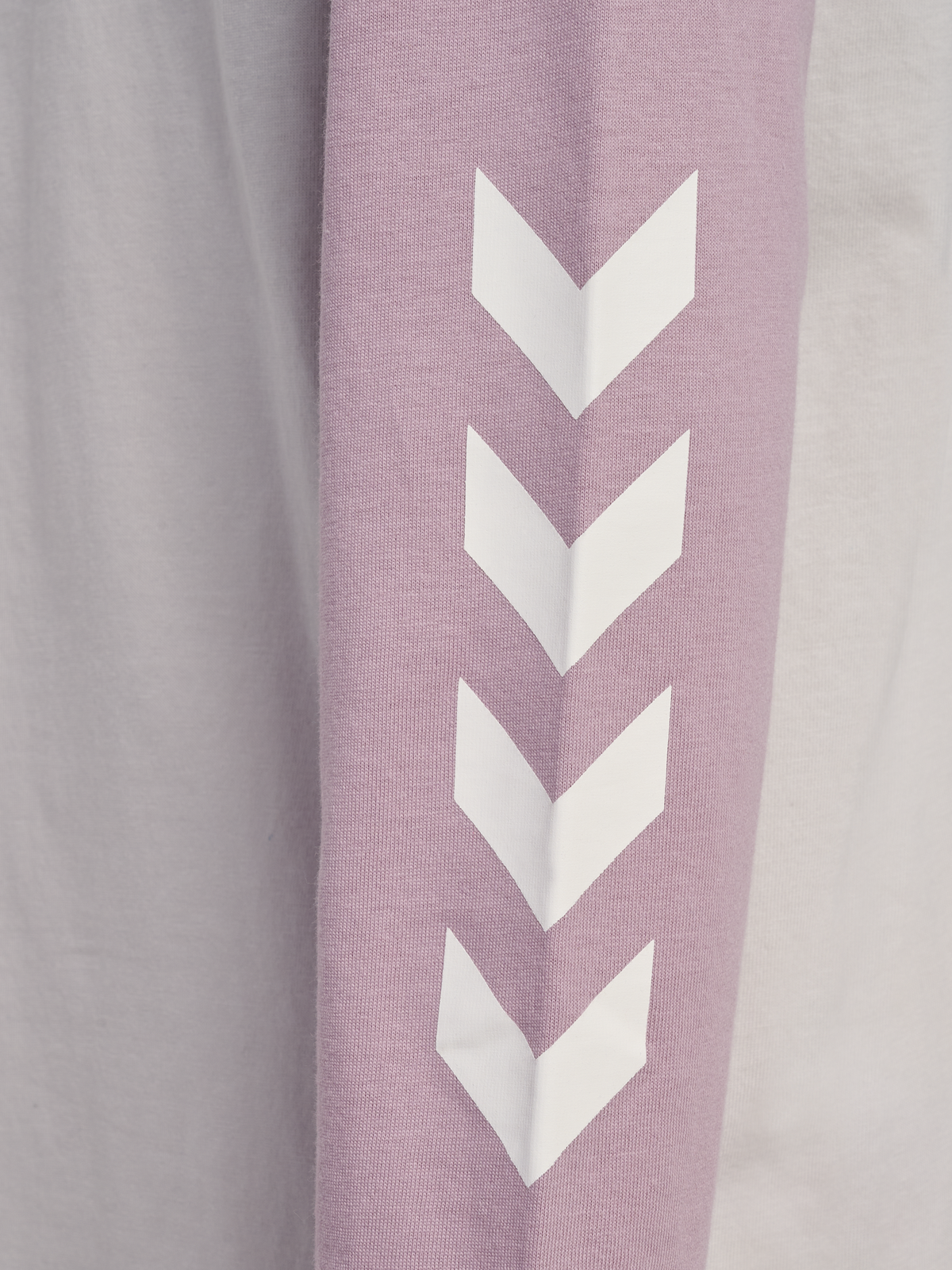 hummel Jr Logo T-shirt L/S Sea Fog