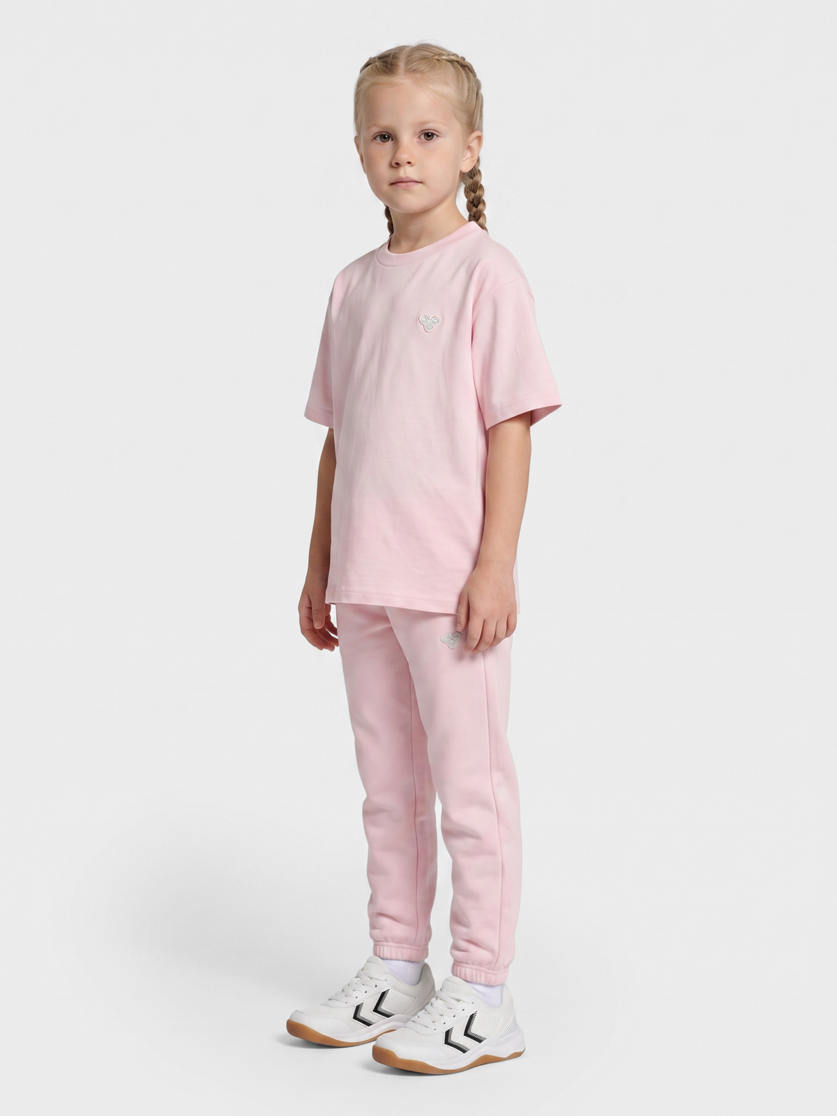 hummel Jr Loose T-shirt S/S Bee Pale Lilac
