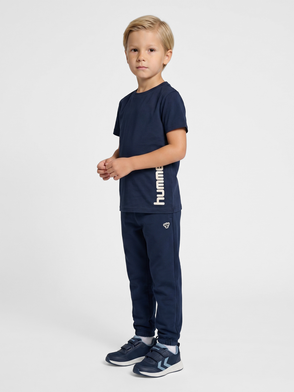 hummel Jr Reg Graphic T-shirt S/S Dress Blues