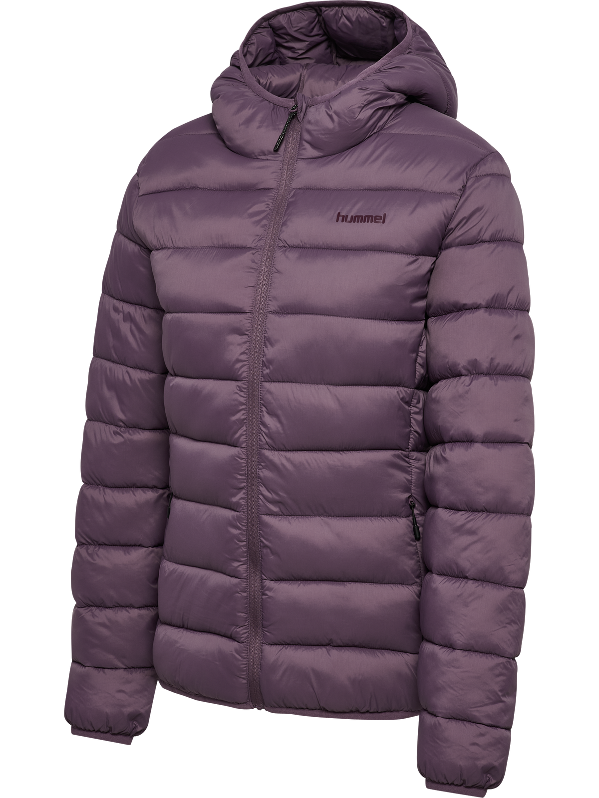 hummel Lightweight W Puffer Jacket Black Plum