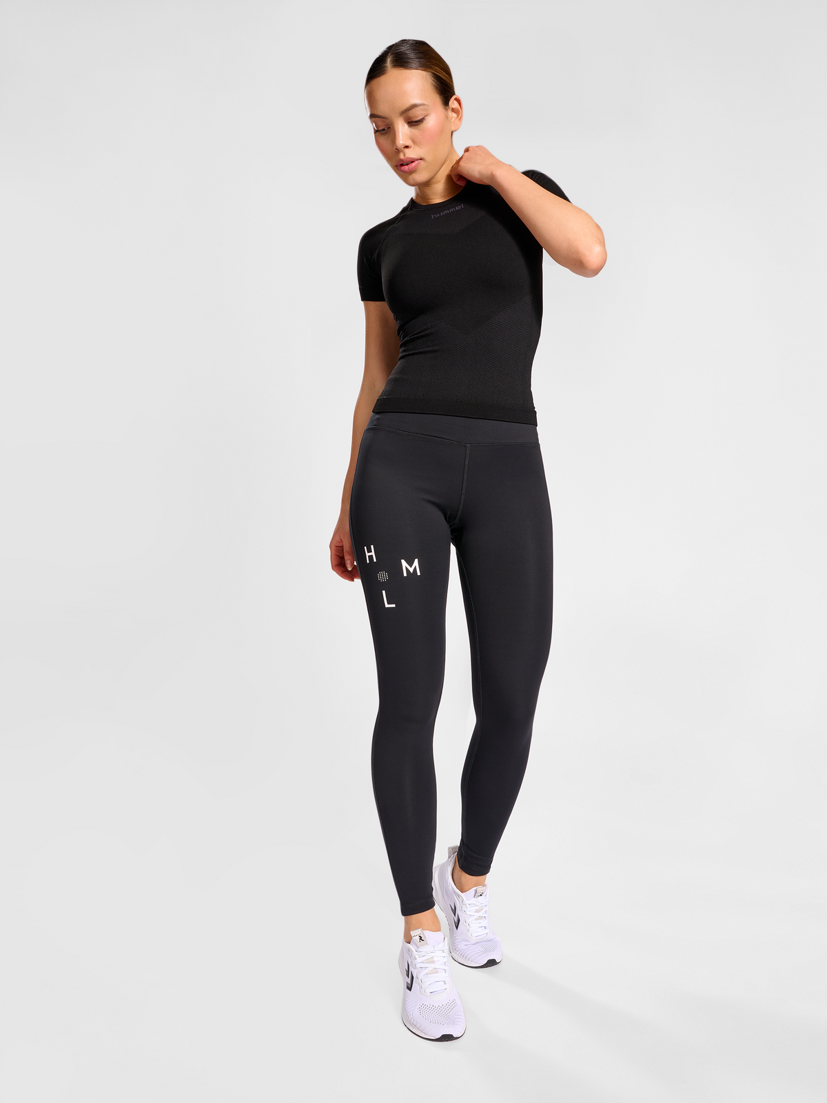 hummel Active Court HW Tights Woman Black
