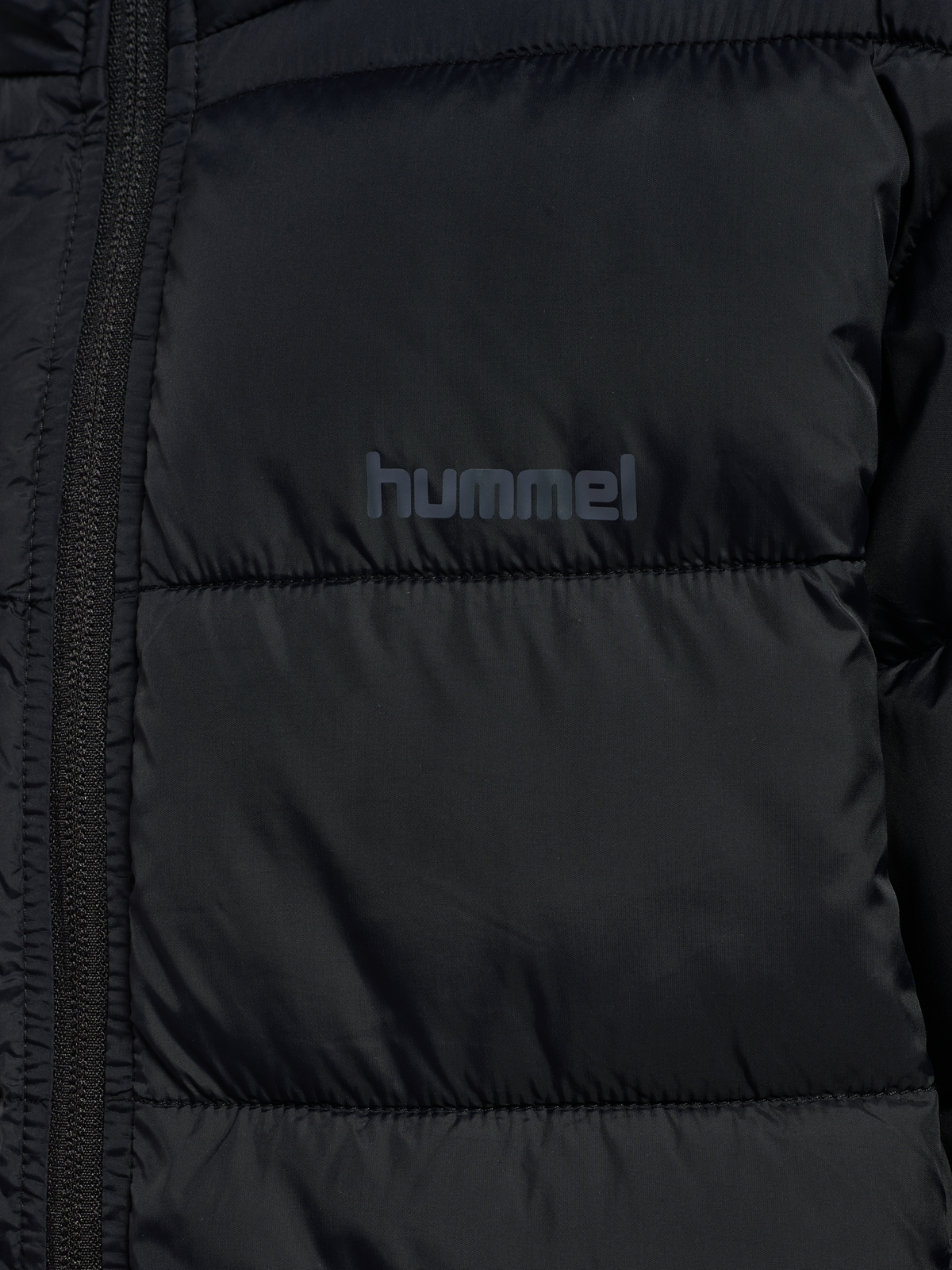 hummel Jr Lightweight Puffer Jacket Black
