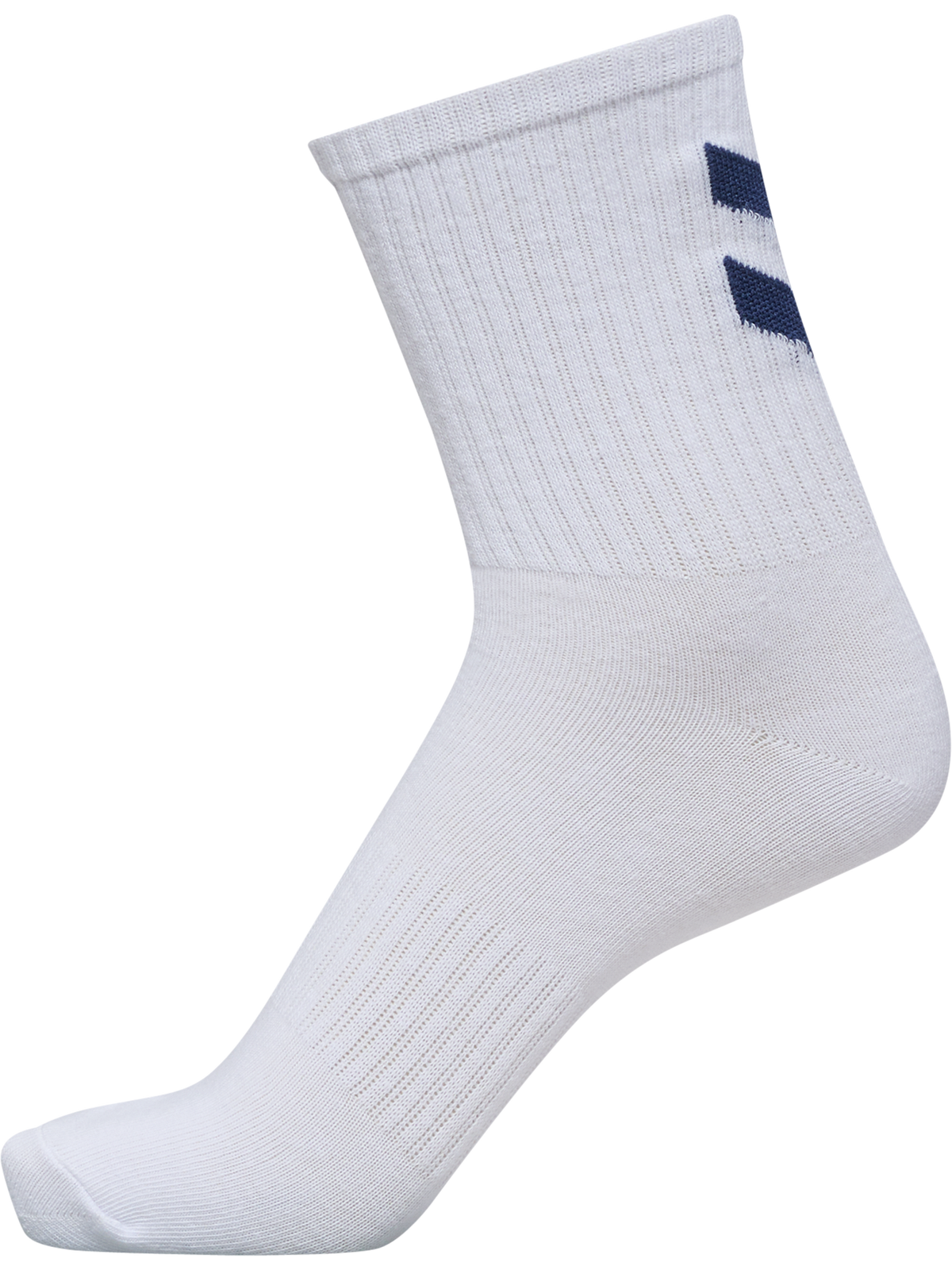 hummel Crew Stripe 6-PACK Socks White