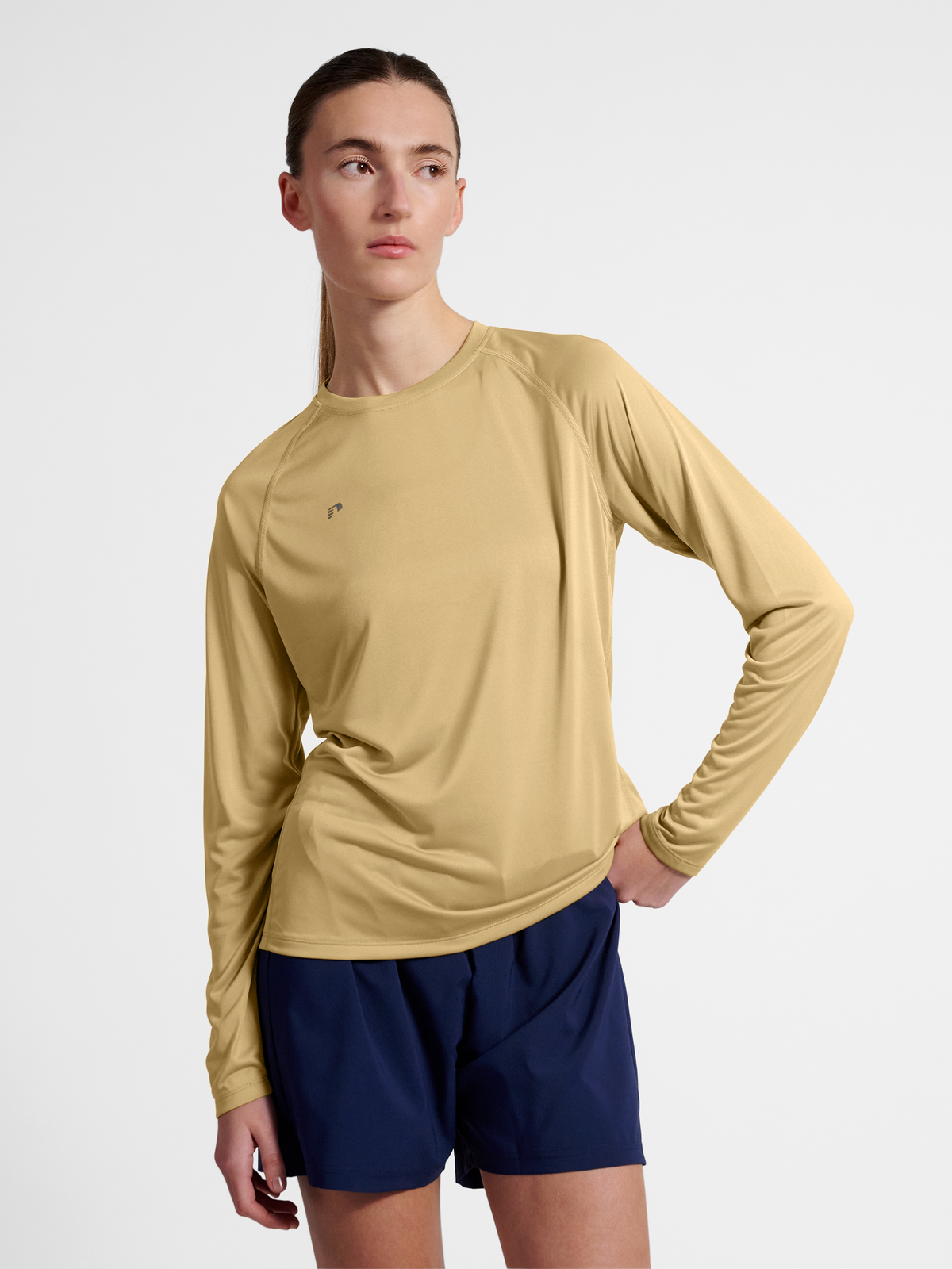 Newline Beat W T-shirt L/S Antelope