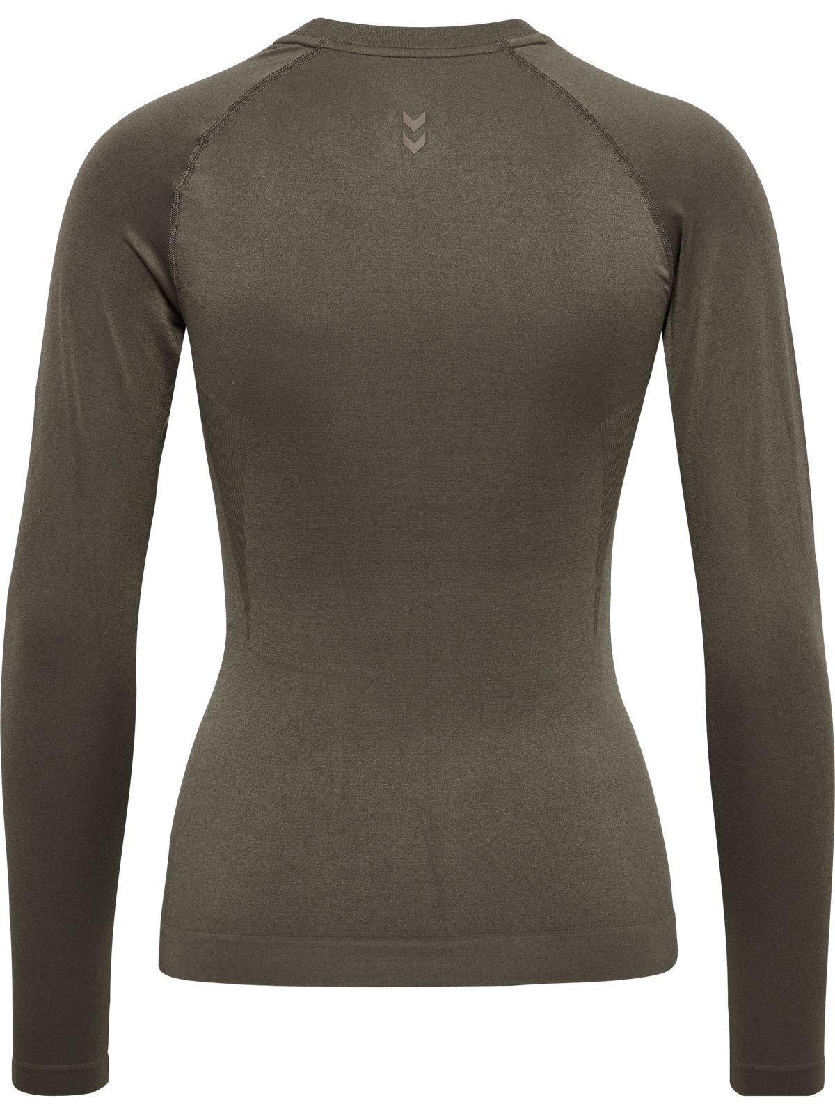 hummel Flow T-shirt L/S Major Brown