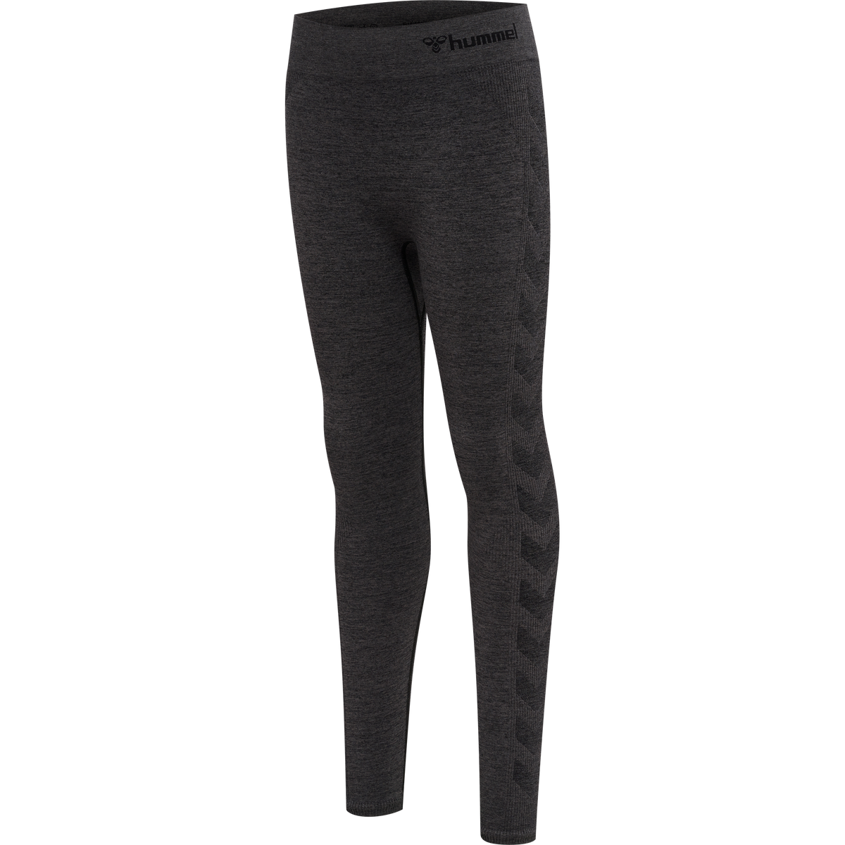 hummel Ci Junior Seamless Tights Black Melange