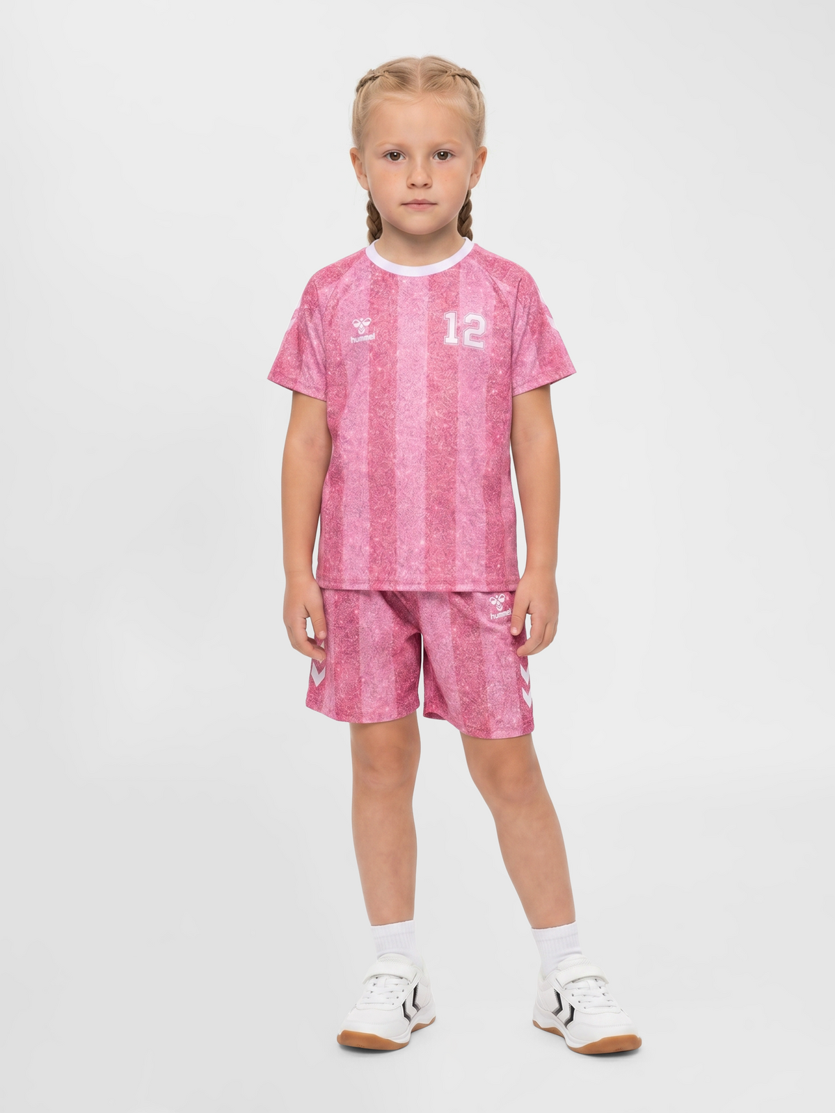 hummel Shimmer Shorts Chateau Rose/Bright White