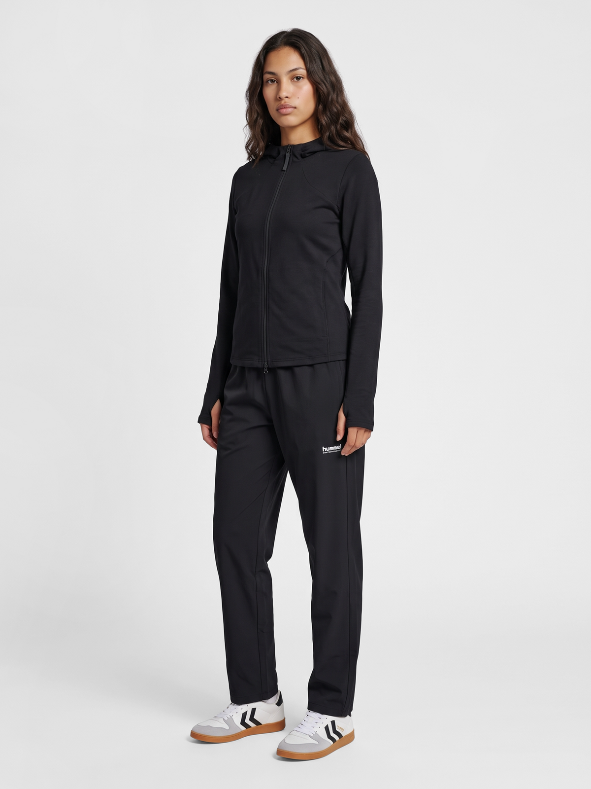 hummel Foundation Zip Hoodie Black