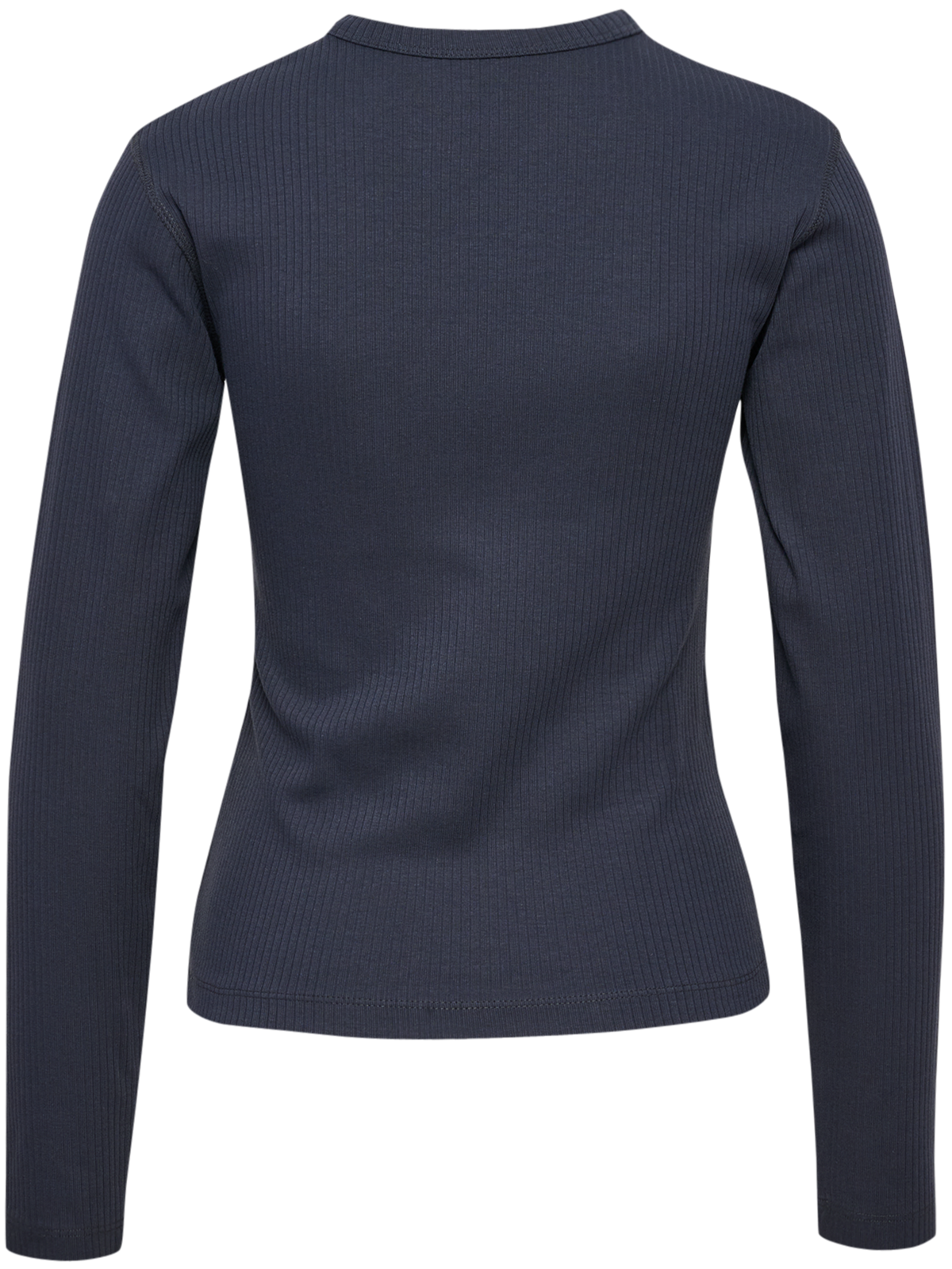 hummel Foundation Rib T-shirt L/S Ebony
