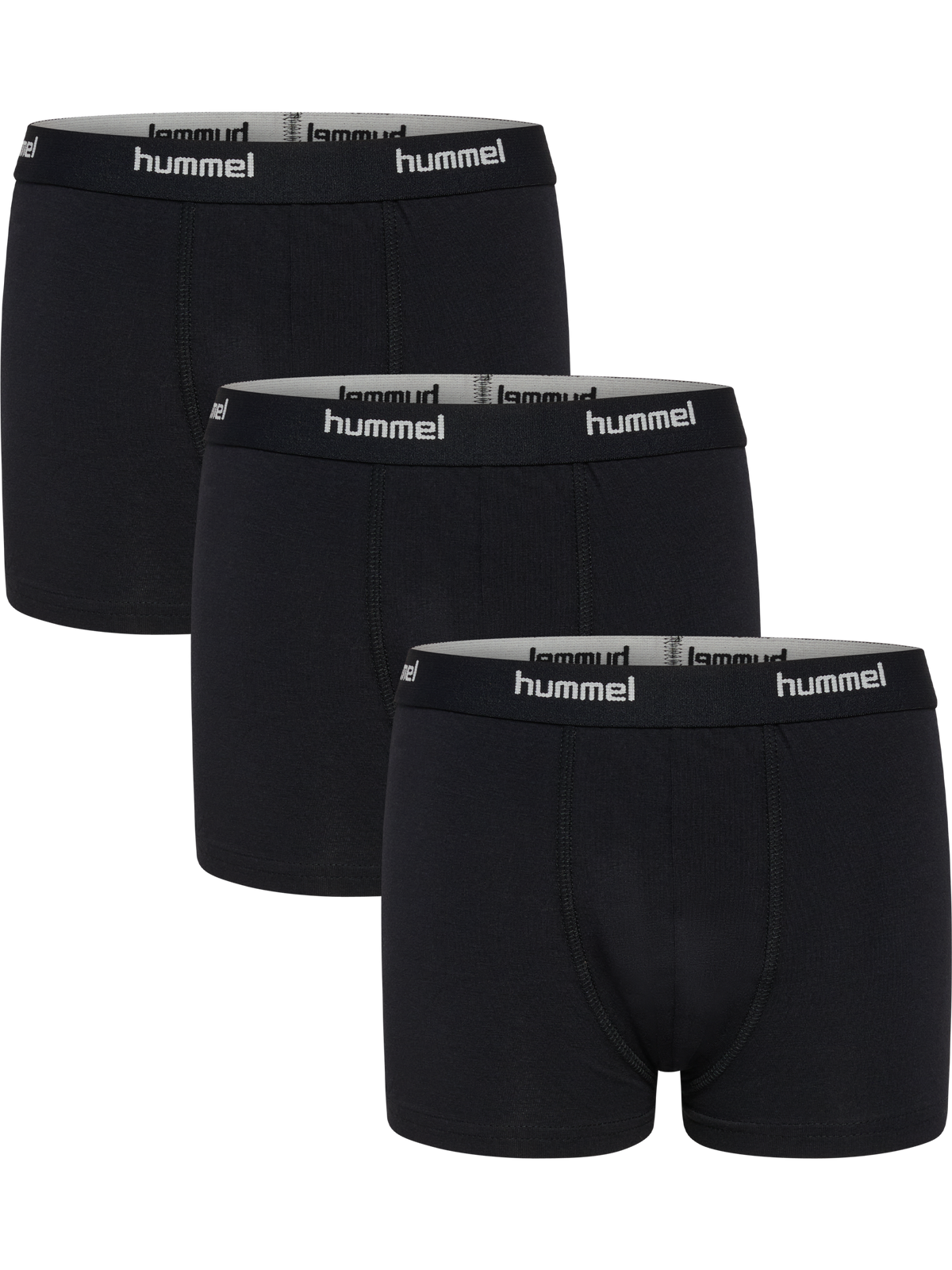 hummel Jr Nalle Boxers 3 Pack Black