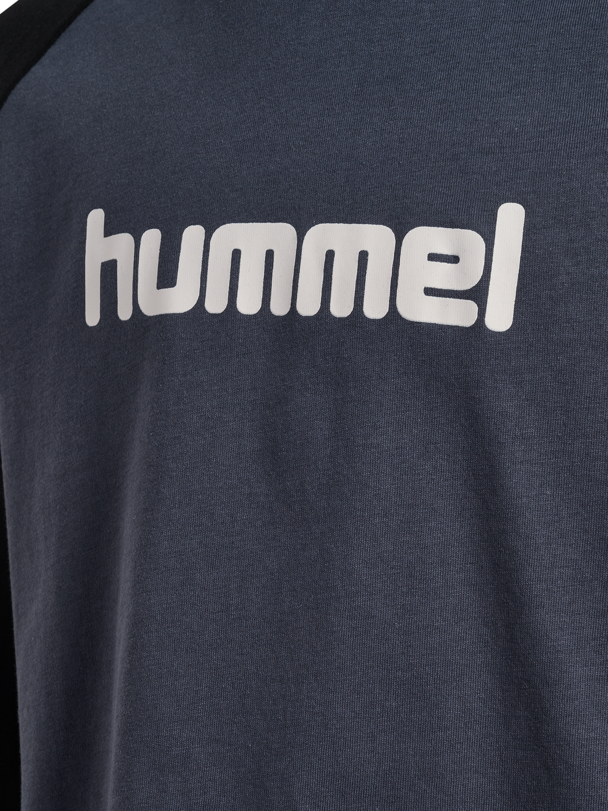 hummel Jr Logo T-shirt L/S Ombre Blue