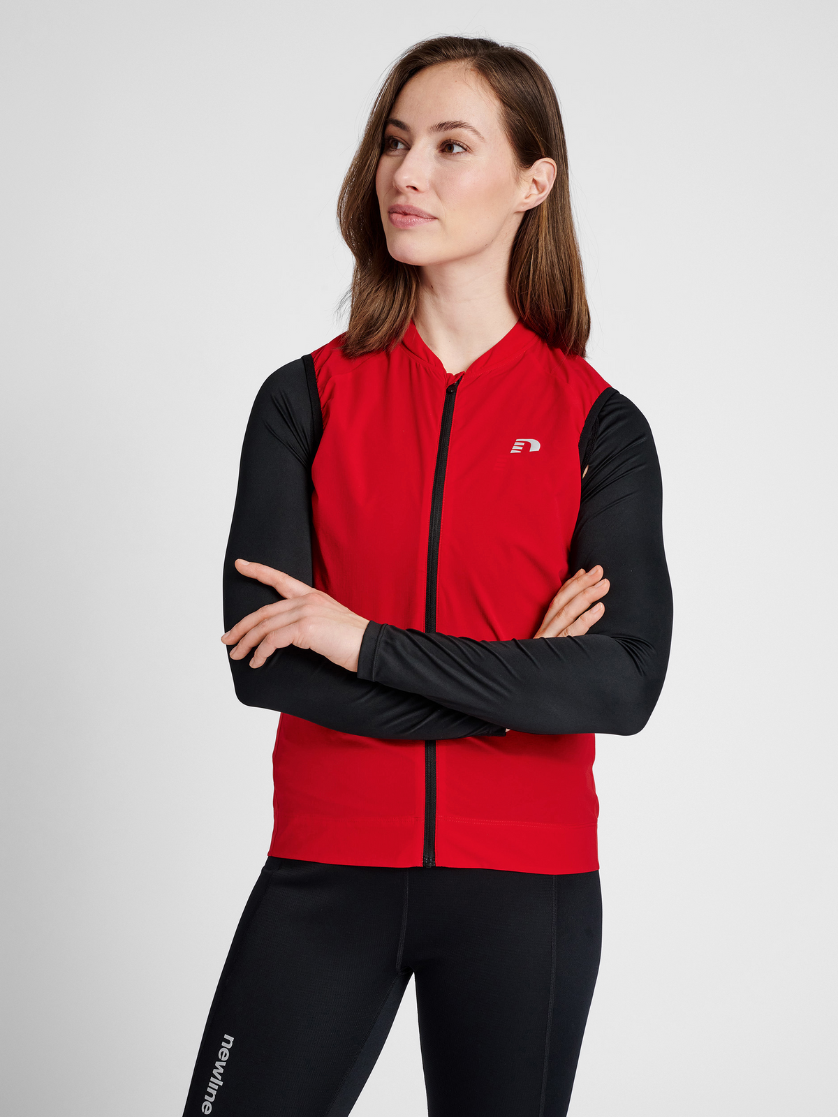 Newline Womens Core Bike Gilet Tango Red