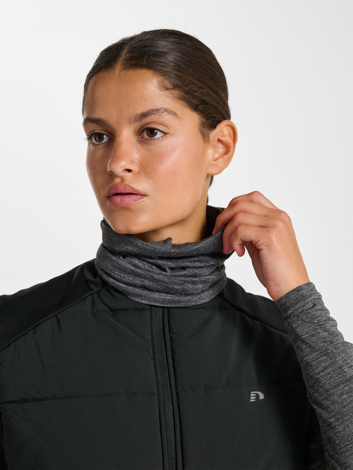 Newline Therma Wool Blend Neck Tube Black