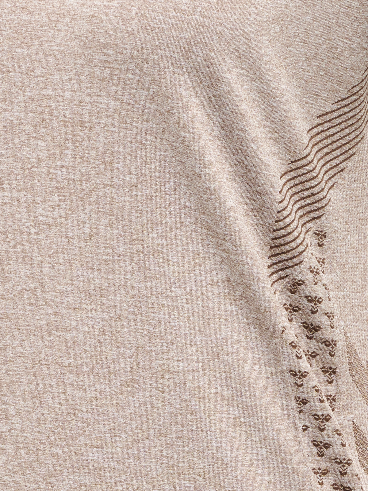 hummel Ci Seamless T-shirt Driftwood Melange
