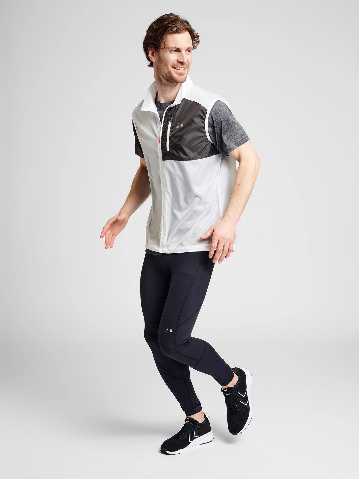 Newline Men Packable Tech Gilet Transparent