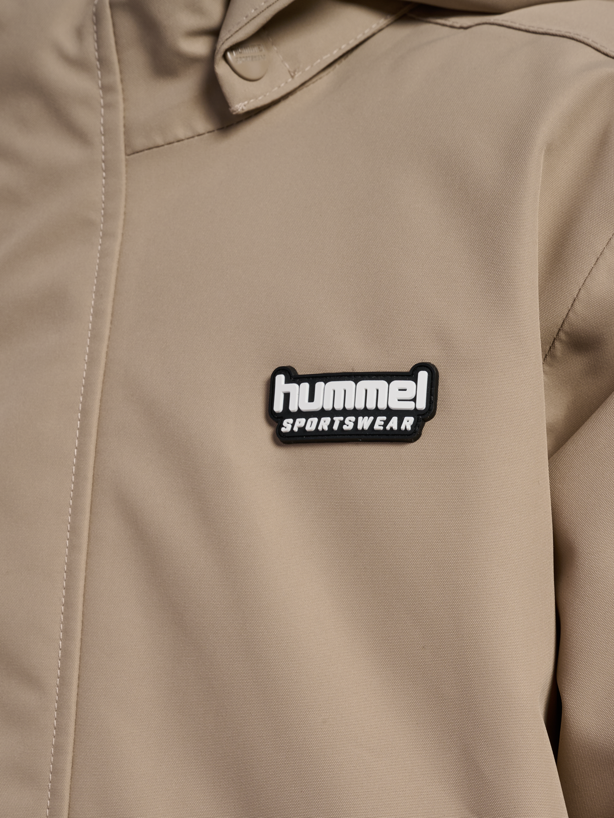 hummel Jr Snow Jacket Wp 10K Silver Mink/Black