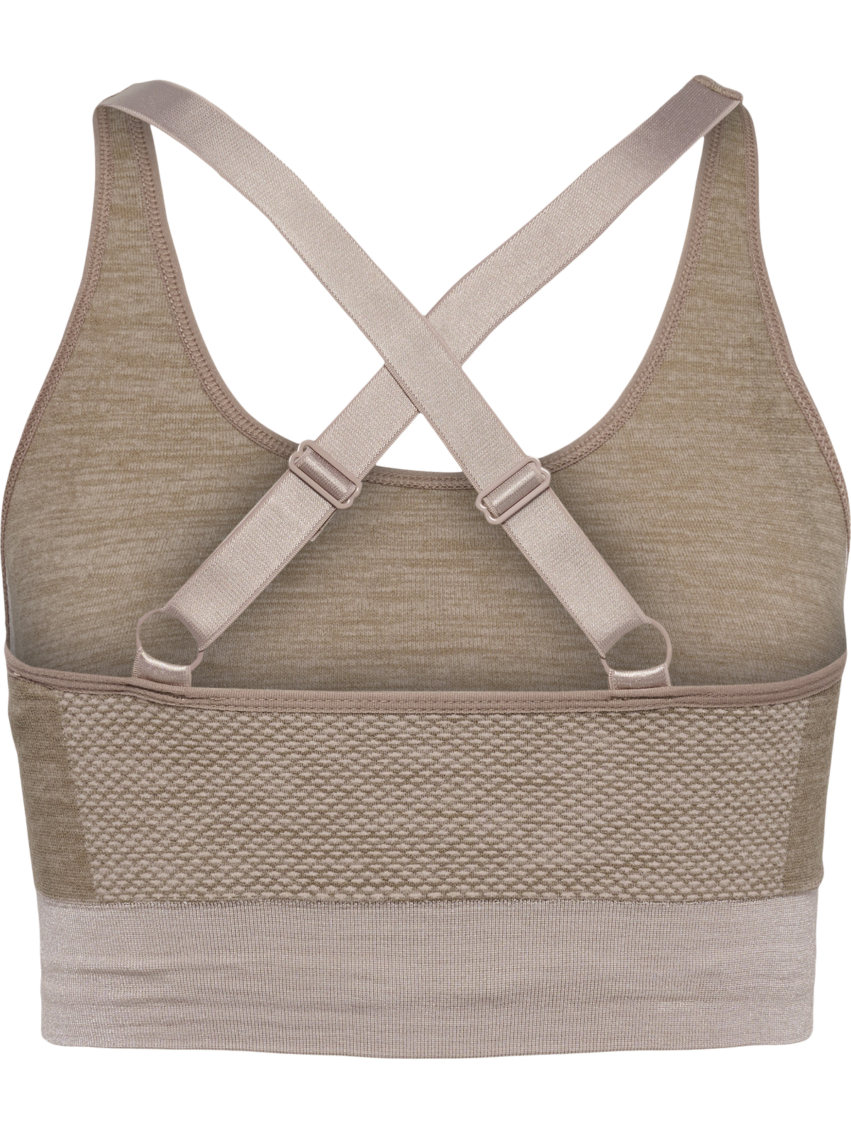 hummel Clea Seamless Sports Top Chateau Gray/Driftwood Melange
